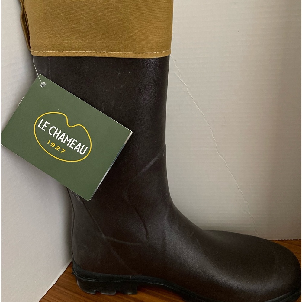 Le Chameau boots (mens) size 12 brand new with tags